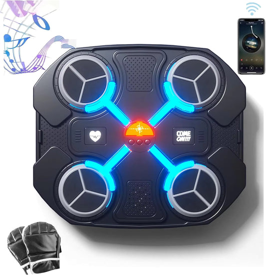 Abhsant Smart Music Boxing Machine | Light Effects | Fitness Into One Engaging Activity