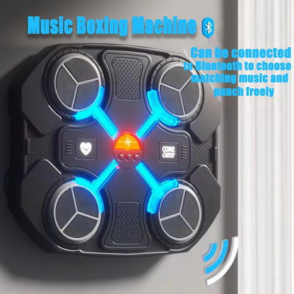 Abhsant Smart Music Boxing Machine | Light Effects | Fitness Into One Engaging Activity