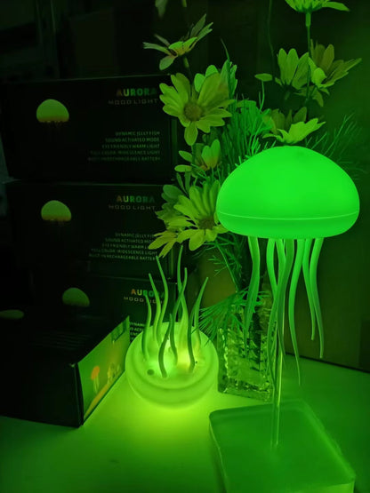 LED Cute Jellyfish Night Light – Color Changing, Soothing Glow for Relaxation and Sleep